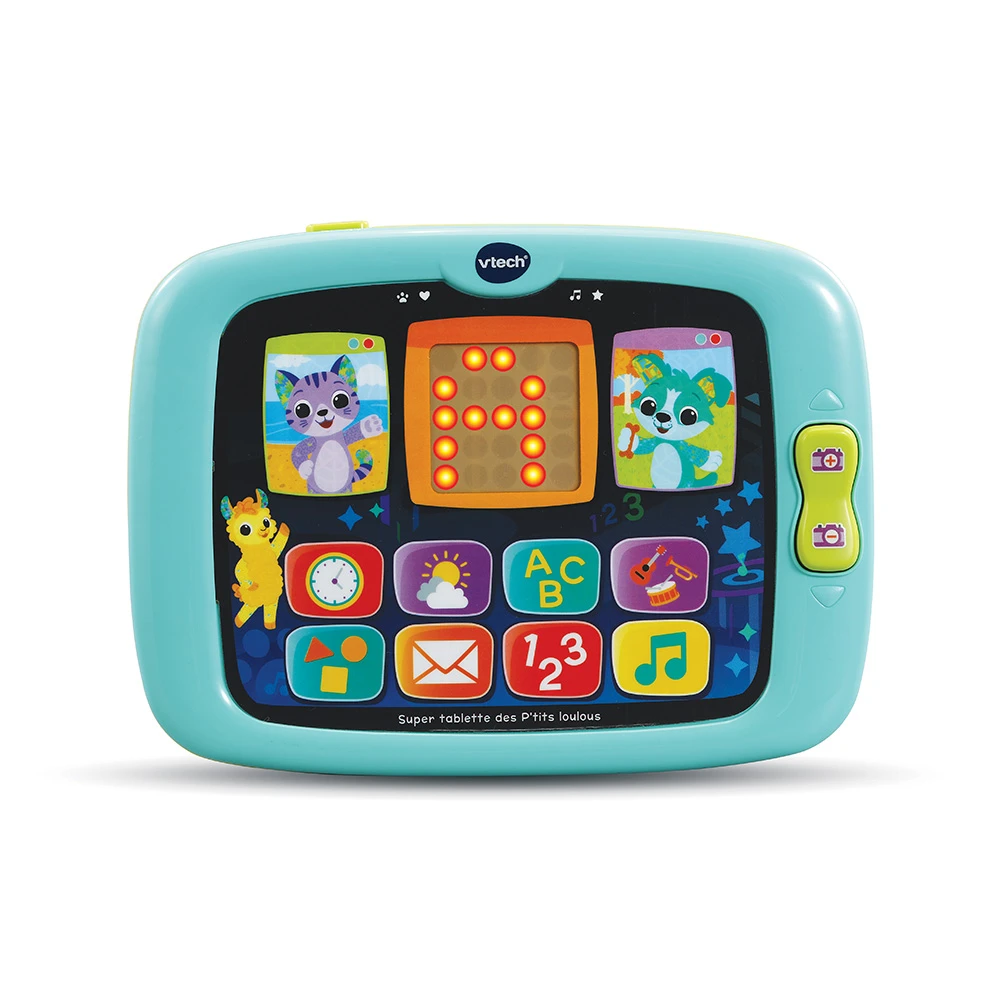 VTECH BABY Super Tablette Des P'tits Loulous - Tablette Interactive Bébé 1 VTECH BABY Super Tablette Des P'tits Loulous - Tablette Interactive Bébé
