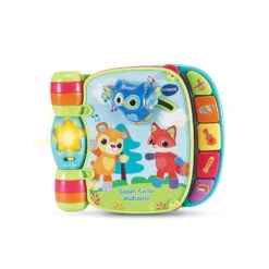VTECH BABY Super Livre Enchanté Des Baby Loulous Bleu - Livre Interactif