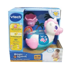 VTech Magic'Splash - P'tites Bouées Animaux -Célèbre Jouets Magasin 80 411105 MagicSplash Ptites bouC3A9es animaux licorne box