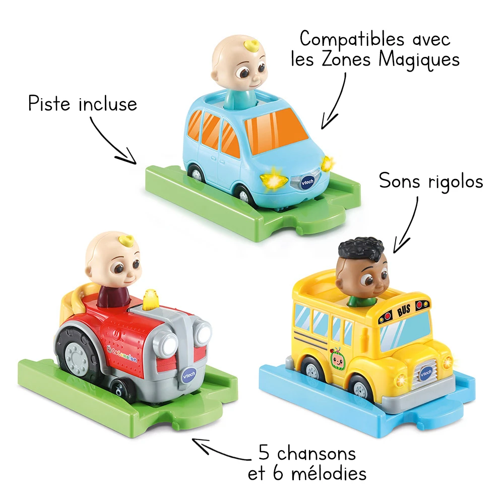 Tut Tut Bolides - Véhicules CoComelon 2 Tut Tut Bolides - Véhicules CoComelon – Image 2