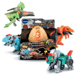 Switch & Go Dinos Surprise - 8 Modèles à Collectionner -Célèbre Jouets Magasin 80 422105 1