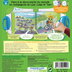 Livre Interactif à La Decouverte Du Monde - Livre Magibook - VTech -Célèbre Jouets Magasin 80 462405 Magibook A la dC3A9couverte du Monde 1 dos