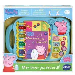 VTech Peppa Pig - Mon Livre-jeu éducatif 8 VTech Peppa Pig - Mon Livre-jeu éducatif -Célèbre Jouets Magasin 80 518005 PACKAGE RECTO 1