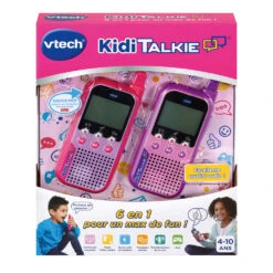 VTech Kidi Talkie Rose - Talkies-walkies 14 VTech Kidi Talkie Rose - Talkies-walkies -Célèbre Jouets Magasin 80 518555 kiditalkie rose boite