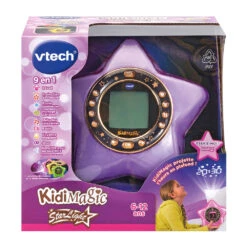 Kidimagic Starlight Violet - Réveil Enfant -Célèbre Jouets Magasin 80 520485 Kidimagic Starlight violet boite
