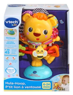VTECH BABY Hula-Hoop, P'tit Lion à Ventouse 6 VTECH BABY Hula-Hoop, P'tit Lion à Ventouse -Célèbre Jouets Magasin 80 528005 Hula Hoop20Ptit20lion20C3A020ventouse box