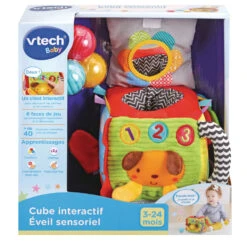 VTECH BABY Cube Interactif éveil Sensoriel -Célèbre Jouets Magasin 80 528205 Cube20interactif20C3A9veil20sensoriel box