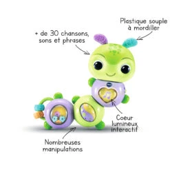 VTECH BABY Myrtille Twist Chenille - Jouet D'éveil