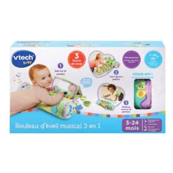 VTECH BABY Rouleau D'éveil Musical 3 En 1 - Baby Loulous -Célèbre Jouets Magasin 80 537005 rouleau musical boite