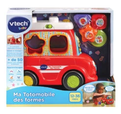 VTECH BABY Ma Totomobile Des Formes - Baby Loulous -Célèbre Jouets Magasin 80 537405 PACKAGE RECTO 1