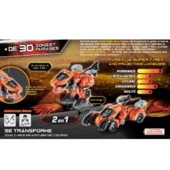 Furex, Le Super T-Rex - Fire - Véhicules Interactifs -Célèbre Jouets Magasin 80 538005 dos boite