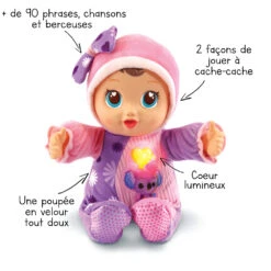 Poupée Emma Cache-cache Bébé - Poupée Little Love 10 Poupée Emma Cache-cache Bébé - Poupée Little Love -Célèbre Jouets Magasin 80 538205 Little Love Emma joue C3A0 cache cache flC3A8ches