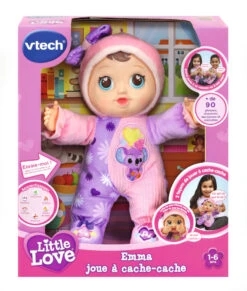 Poupée Emma Cache-cache Bébé - Poupée Little Love 9 Poupée Emma Cache-cache Bébé - Poupée Little Love -Célèbre Jouets Magasin 80 538205 PACKAGE RECTO 1
