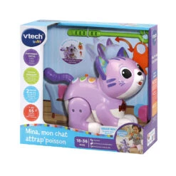 VTECH BABY Mina, Mon Chat Attrap'poisson - Chat Interactif -Célèbre Jouets Magasin 80 539205 11