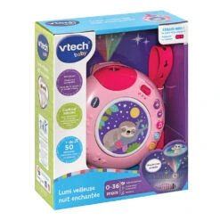 VTECH BABY Lumi Veilleuse Nuit Enchantée Rose -Célèbre Jouets Magasin 80 540355 4