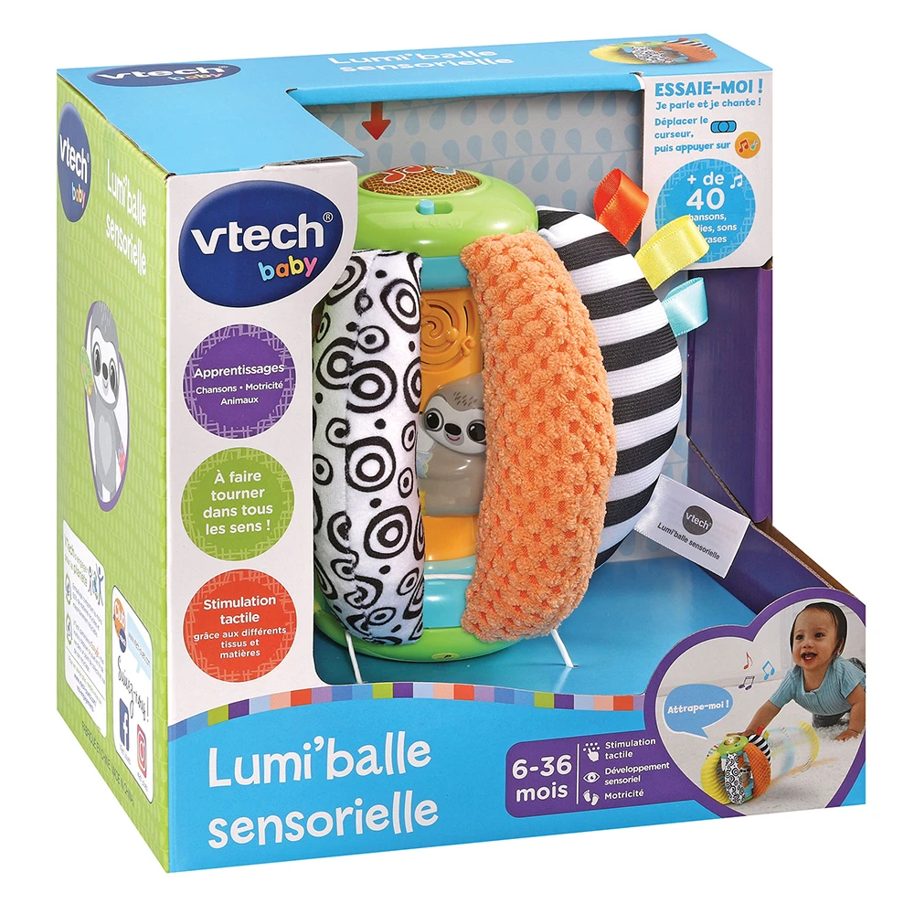 VTECH BABY Lumi'balle Sensorielle 7 VTECH BABY Lumi'balle Sensorielle – Image 7