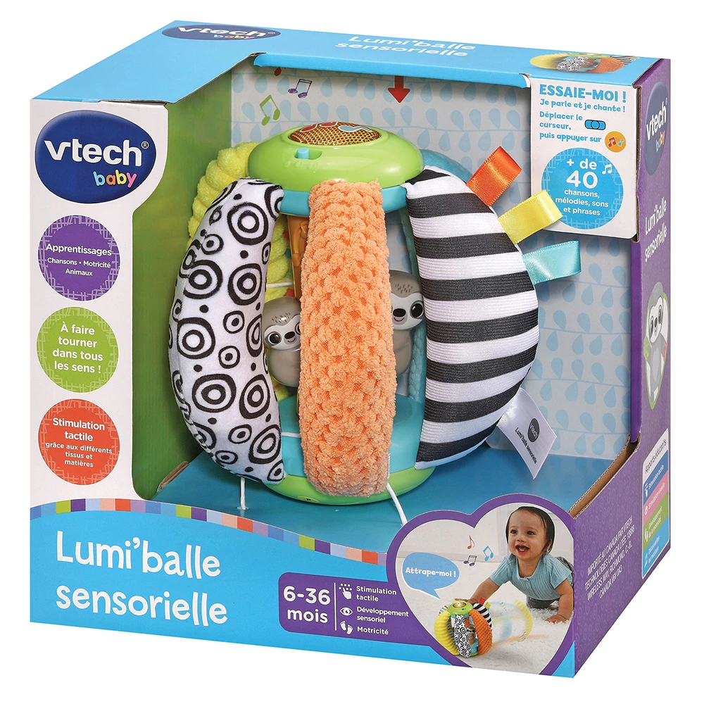 VTECH BABY Lumi'balle Sensorielle 6 VTECH BABY Lumi'balle Sensorielle – Image 6