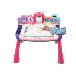 VTech Magi Bureau Interactif 5 En 1 Rose -Célèbre Jouets Magasin 80 540955 3