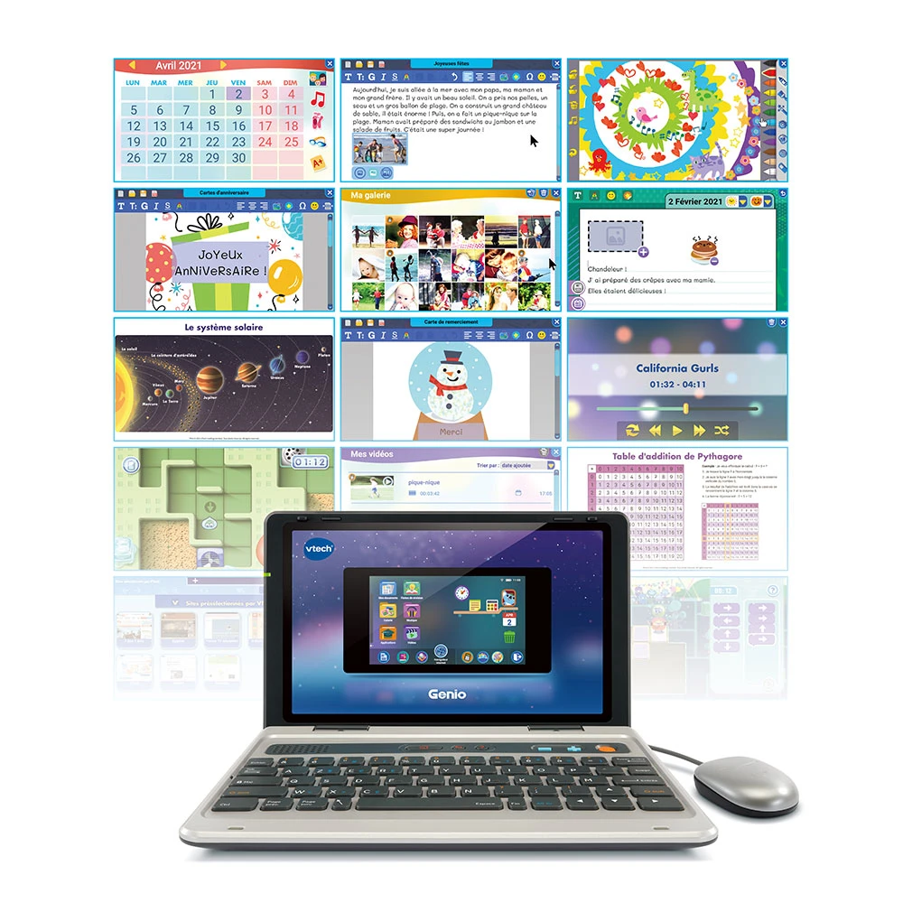 VTech Genio, Mon Premier Vrai Ordi ! 11 VTech Genio, Mon Premier Vrai Ordi ! – Image 11