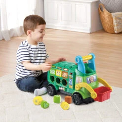 VTech Maxi Camion Poubelle Recyclo'formes 11 VTech Maxi Camion Poubelle Recyclo'formes -Célèbre Jouets Magasin 80 541805 5