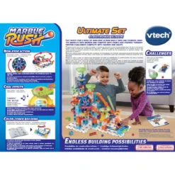 Circuit à Billes - Ultimate Set Electronic XL100E -Célèbre Jouets Magasin 80 542349 dos boite