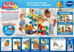 Maxi Chantier Interactif 16 Maxi Chantier Interactif -Célèbre Jouets Magasin 80 543505 dos boC3AEte