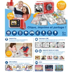 Kidizoom Print Cam -Célèbre Jouets Magasin 80 549185 dos boite