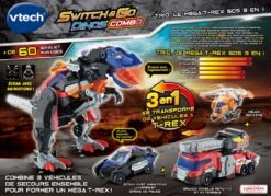 Trio, Le Méga T-Rex SOS 3 En 1 17 Trio, Le Méga T-Rex SOS 3 En 1 -Célèbre Jouets Magasin 80 549505 dos boC3AEte