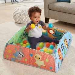 VTECH BABY Maxi Tapis D'éveil Sensoriel 7 En 1 19 VTECH BABY Maxi Tapis D'éveil Sensoriel 7 En 1 -Célèbre Jouets Magasin 80 550005 12