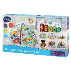VTECH BABY Maxi Tapis D'éveil Sensoriel 7 En 1 24 VTECH BABY Maxi Tapis D'éveil Sensoriel 7 En 1 -Célèbre Jouets Magasin 80 550005 21