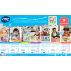 VTECH BABY Maxi Tapis D'éveil Sensoriel 7 En 1 25 VTECH BABY Maxi Tapis D'éveil Sensoriel 7 En 1 -Célèbre Jouets Magasin 80 550005 dos boite