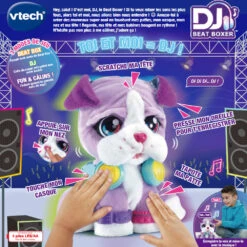 VTech DJ Beat Boxer -Célèbre Jouets Magasin 80 551505 dos boite