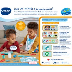 Kit Apprenti Docteur électronique 17 Kit Apprenti Docteur électronique -Célèbre Jouets Magasin 80 552105 dos boite
