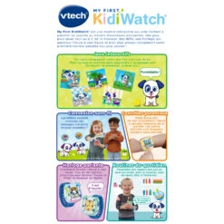 KidiWatch - Bleu -Célèbre Jouets Magasin 80 552805 dos boite