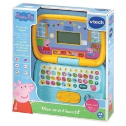 VTech Peppa Pig - Mon Ordi éducatif 6 VTech Peppa Pig - Mon Ordi éducatif -Célèbre Jouets Magasin 80 553505 4