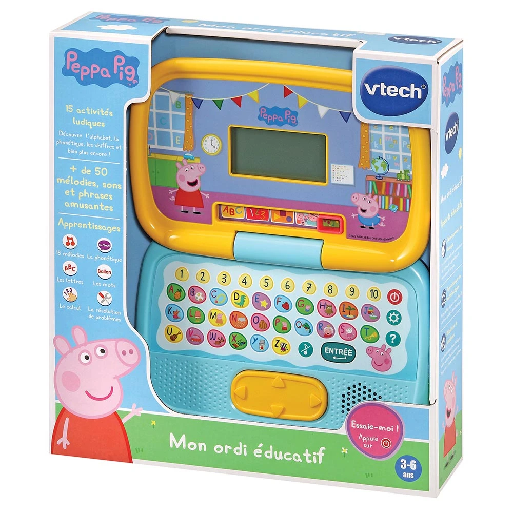 VTech Peppa Pig - Mon Ordi éducatif 3 VTech Peppa Pig - Mon Ordi éducatif – Image 3