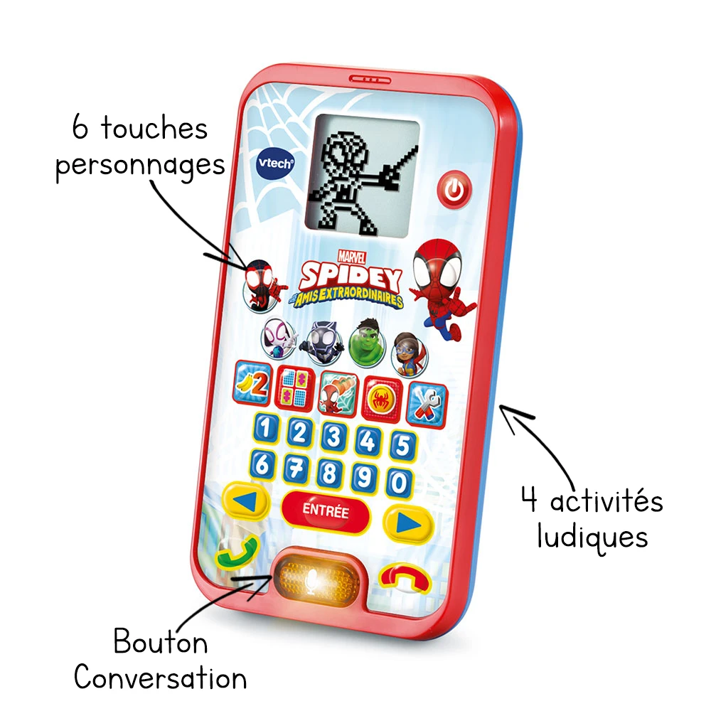 VTech Le Smartphone éducatif De Spidey 2 VTech Le Smartphone éducatif De Spidey – Image 2