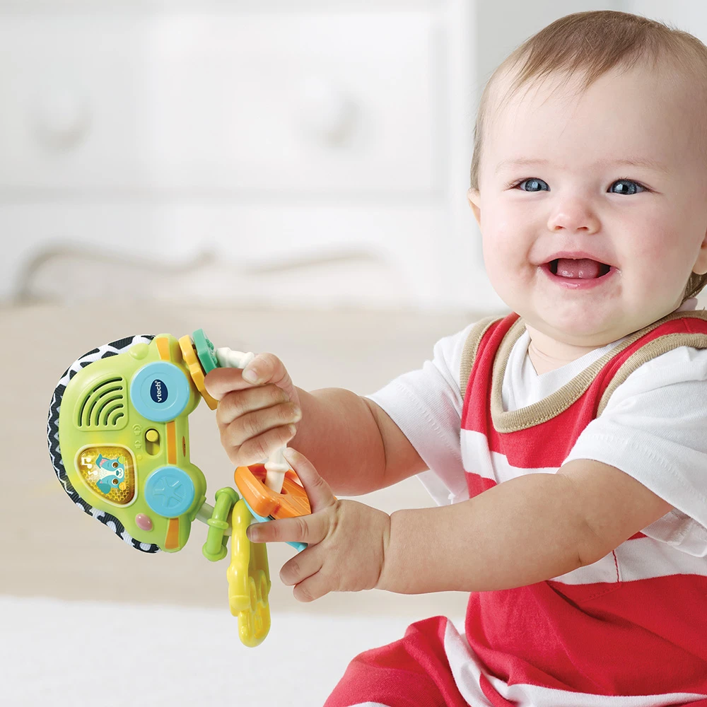 VTECH BABY Mon Hochet Sensoriel Clés Magiques 3 VTECH BABY Mon Hochet Sensoriel Clés Magiques – Image 3