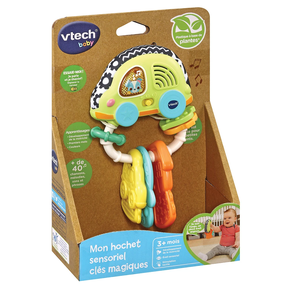 VTECH BABY Mon Hochet Sensoriel Clés Magiques 6 VTECH BABY Mon Hochet Sensoriel Clés Magiques – Image 6