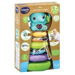 VTech Nino, éléphanteau Empilo 3 En 1 -Célèbre Jouets Magasin 80 557505 5