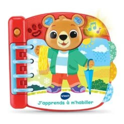 VTECH BABY Livre Interactif - J'apprends à M'habiller