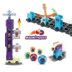 Circuit à Billes - Space Magnetic Mission Set XL300E 14 Circuit à Billes - Space Magnetic Mission Set XL300E -Célèbre Jouets Magasin 80 559805 4