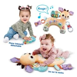 VTECH BABY Mon Coussin D'éveil Sensoriel -Célèbre Jouets Magasin 80 560505 2