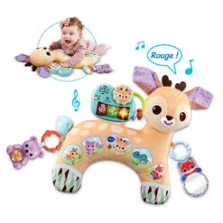 VTECH BABY Mon Coussin D'éveil Sensoriel -Célèbre Jouets Magasin 80 560505 CAT