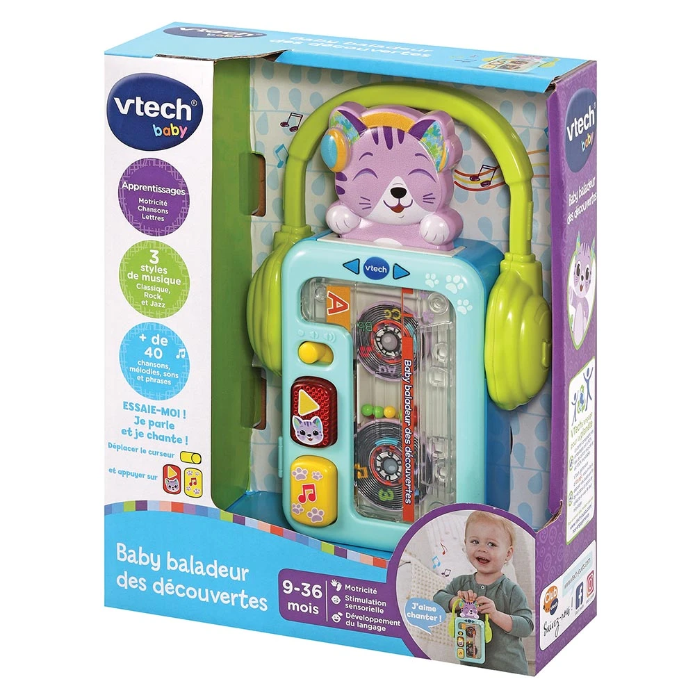 VTECH BABY Baby Baladeur Des Découvertes 9 VTECH BABY Baby Baladeur Des Découvertes – Image 9