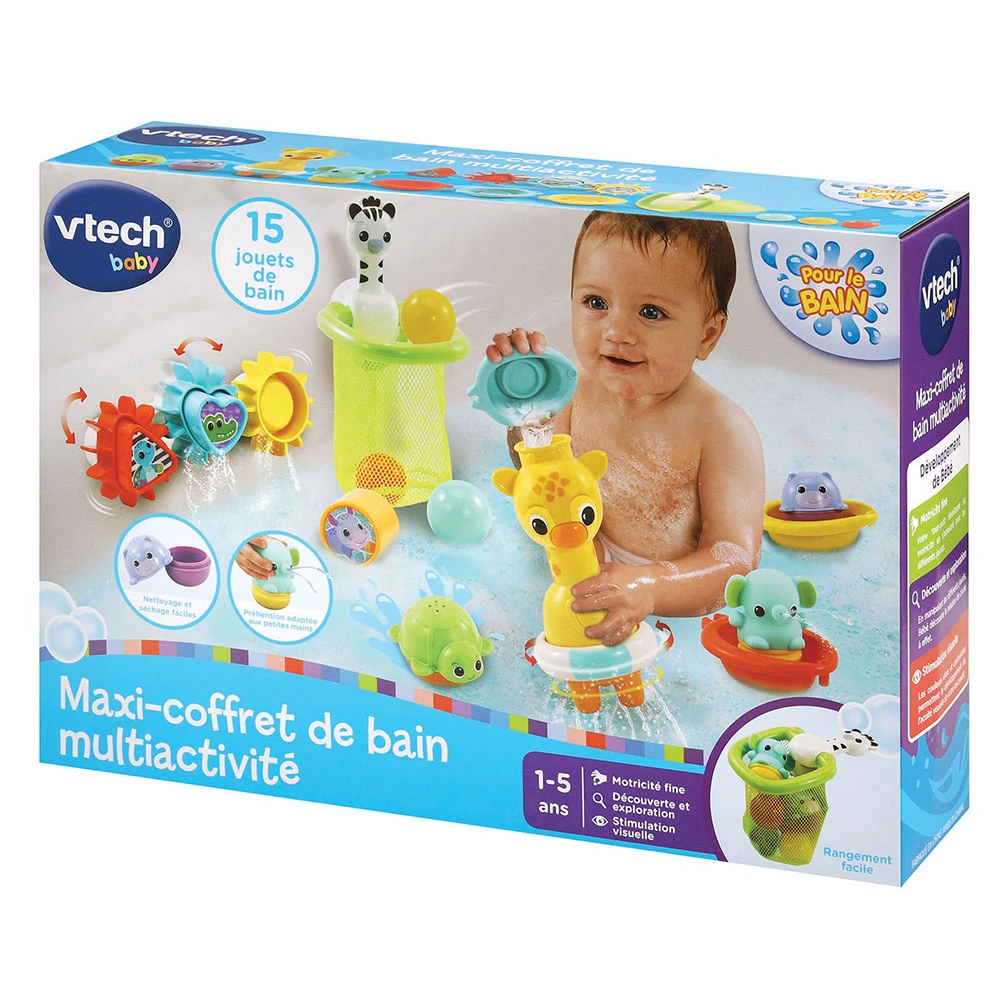 VTech Maxi-coffret De Bain Multiactivité 8 VTech Maxi-coffret De Bain Multiactivité – Image 8