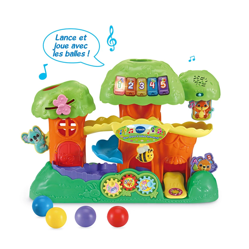 VTech Mon Arbre à Balles Interactif 3 VTech Mon Arbre à Balles Interactif – Image 3