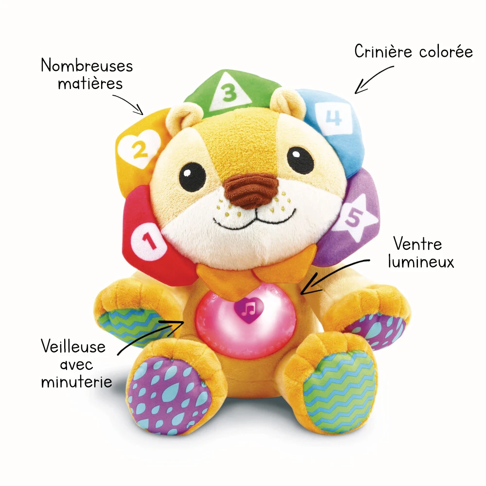 VTECH BABY Tiago, Lionceau Des Découvertes - Peluche Interactive 1 VTECH BABY Tiago, Lionceau Des Découvertes - Peluche Interactive