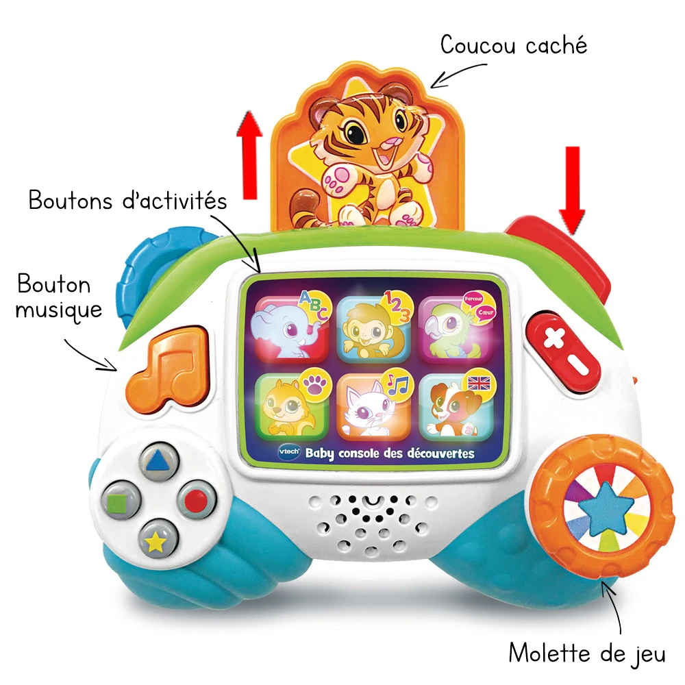 VTECH BABY Baby Console Des Découvertes 1 VTECH BABY Baby Console Des Découvertes