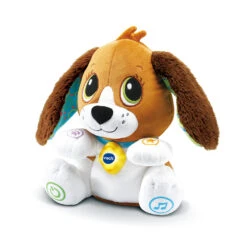 VTECH BABY Toutou Parle Avec Moi - Chien Peluche Interactif 13 VTECH BABY Toutou Parle Avec Moi - Chien Peluche Interactif -Célèbre Jouets Magasin 80 610105 ENTIRE TOY 2